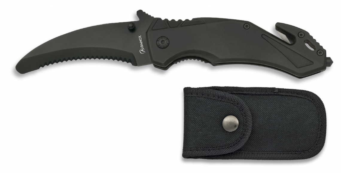 Σουγιάς 20.4cm Tactical Penknife Albainox Κωδ. 19981 Black 