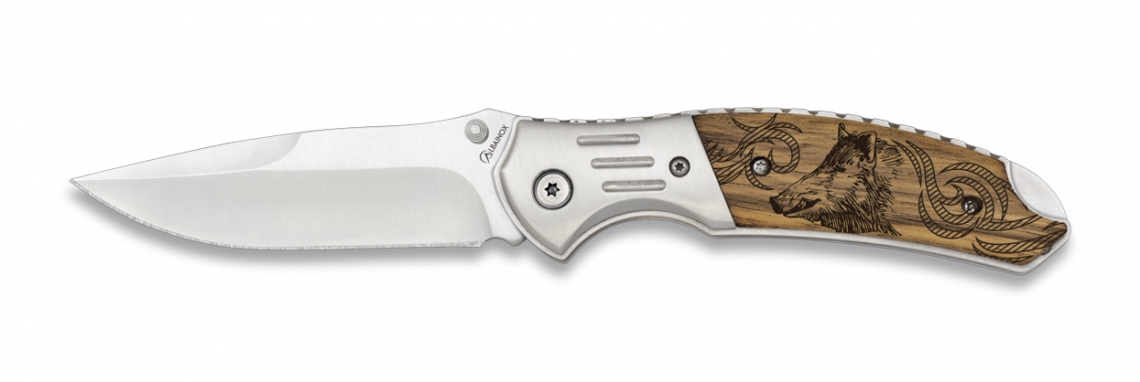 Σουγιάς Albainox Hunting Zebra Αγριογούρουνο