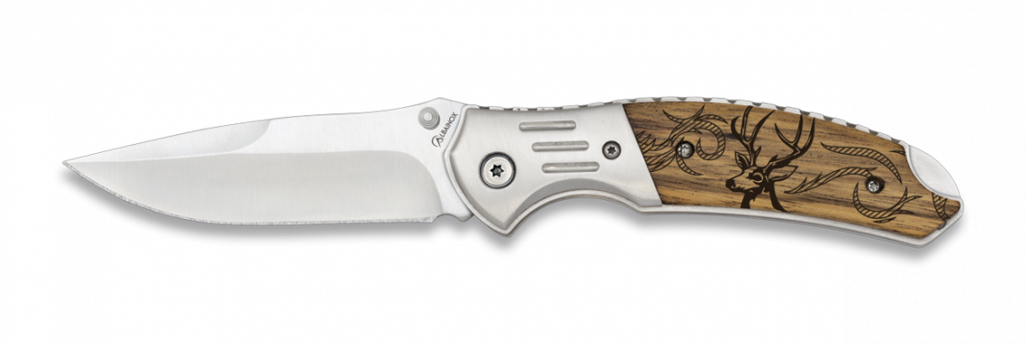 Σουγιάς Albainox Hunting Zebra Ελάφι