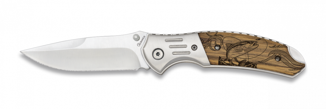 Σουγιάς Albainox Hunting Zebra Ψάρι Κωδ. 18518GR4209