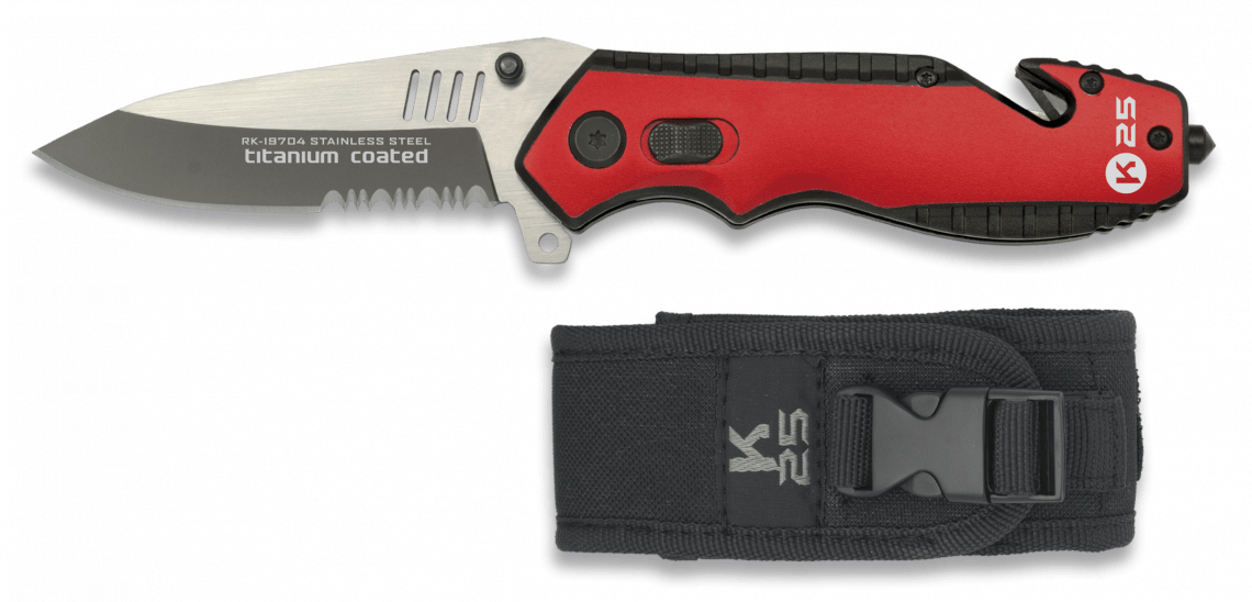 Σουγιάς Fos 8.4 cm  K25 Κωδ.  19704  Red & Black