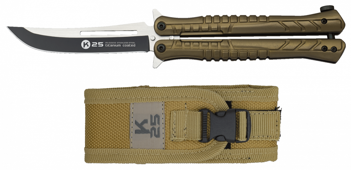 ΣΟΥΓΙΑΣ K25, BT, Titanium Coated, Coyote, 02200