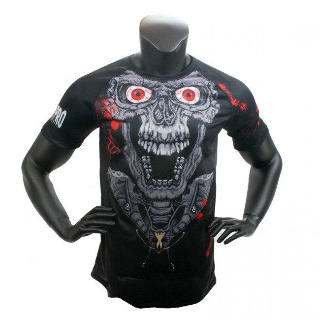 Super Pro Combat Gear T-shirt DryGear SKULL