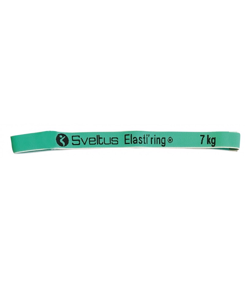SVELTUS ELASTIRING 7kg - green