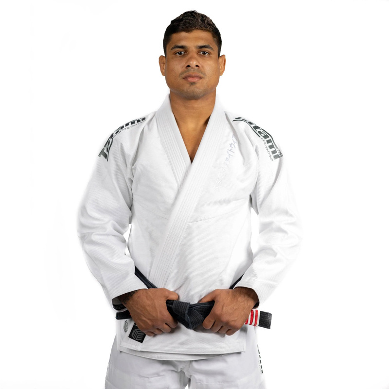 Tatami black label Estilo BJJ Gi -white/grey