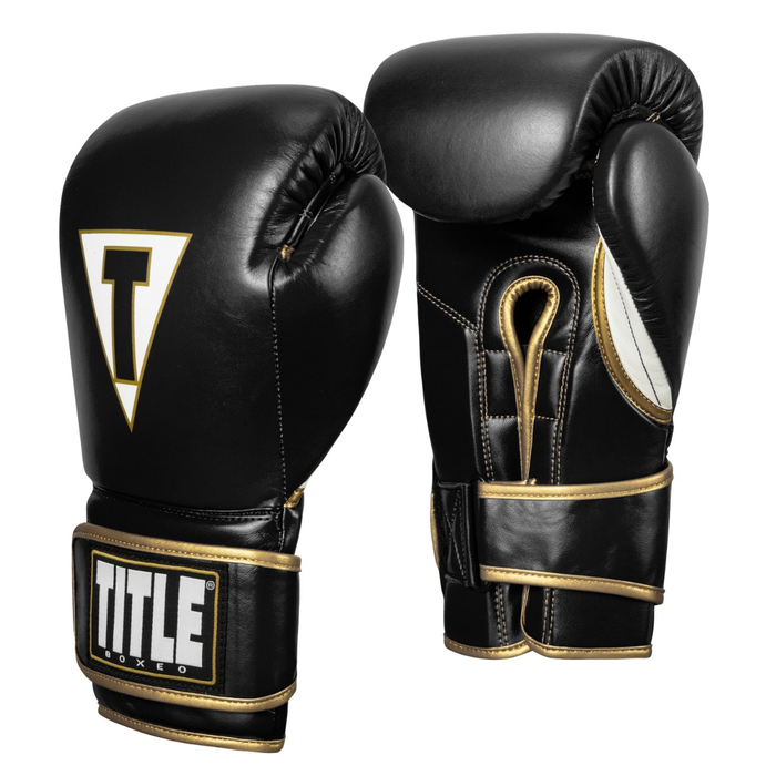 TITLE Boxeo Mexican Leather Bag Gloves Quatro