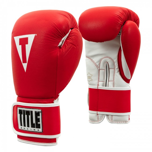 Title Boxing Gloves Pro Style Training 3.0 Κόκκινο/Άσπρο
