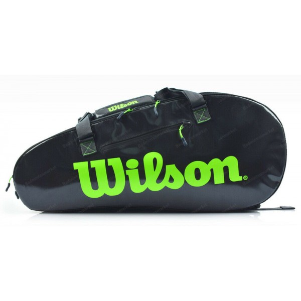 ΤΣΑΝΤΑ  ΤΕΝΙΣ WILSON SUPER TOUR  3 COMP - Μαύρη (WR8004101001)