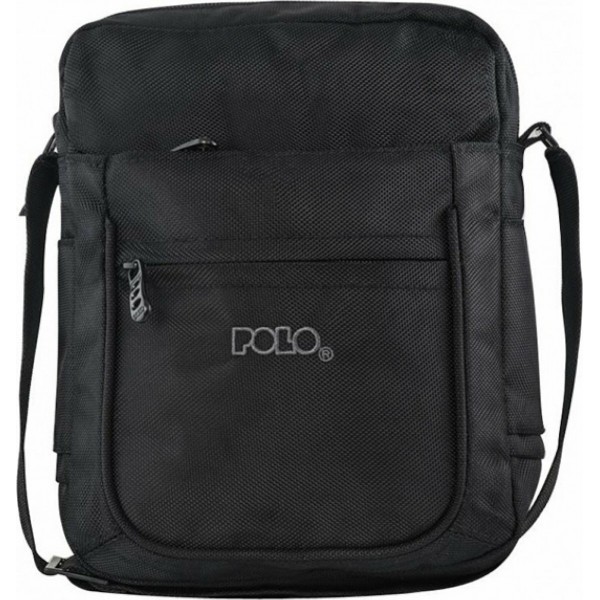 Τσαντάκι Ώμου Polo Vertical L  9-07-072-02 Μαύρο