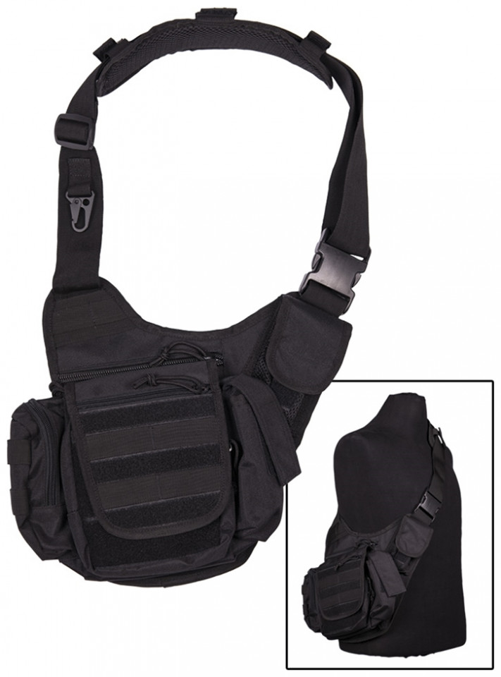 Τσαντάκι Ώμου Sling Bag Multifunction Mil-Tec Κωδ. 13726502 Black
