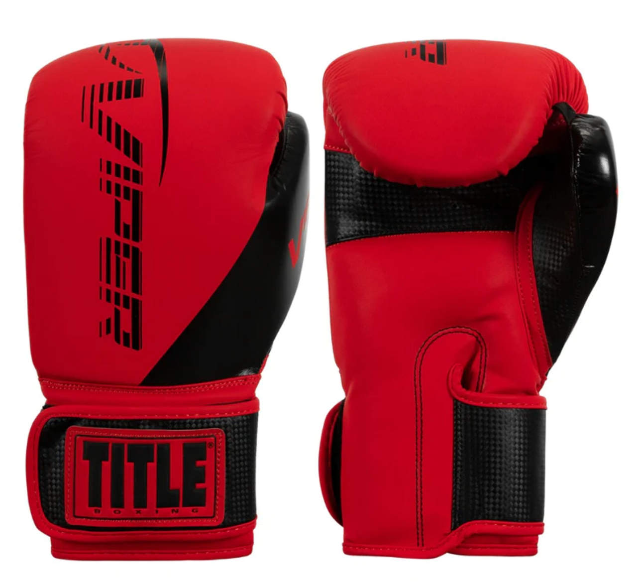 VIPER by TITLE Boxing Strike Select Gloves 2.0 Red