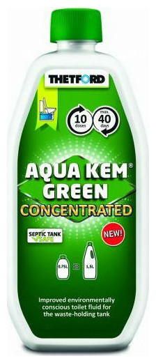Χημικό Υγρό Τουαλέτας Συμπυκνωμένο Aqua Kem Green Concentrated 750ml - THETFORD 14106