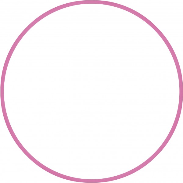 Χούλα-Χουπ 70cm - Φ19mm - 230gr, Ροζ Amila 48158