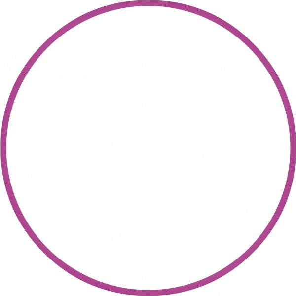 Χούλα Χουπ Φούξια 70cm Φ19mm 175gr, amila 48056