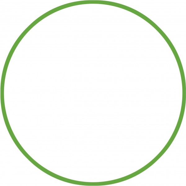 Χούλα Χουπ Πράσινο 70cm Φ19mm 175gr, amila 48059