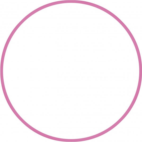 Χούλα Χουπ Ροζ 76cm Φ18mm 185gr, amila 48161