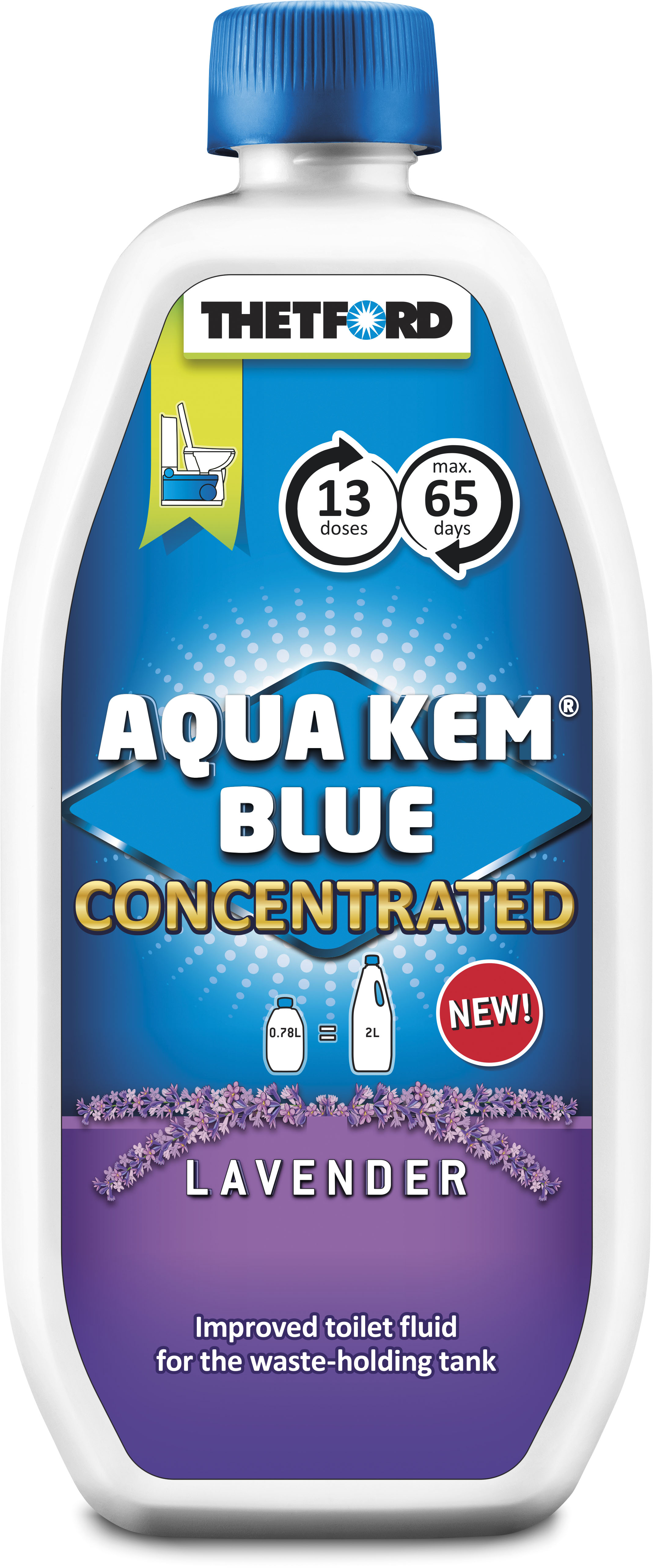 Υγρό Χημικής Τουαλέτας 0.78L Thetford Κωδ. 16514 Λεβάντα 